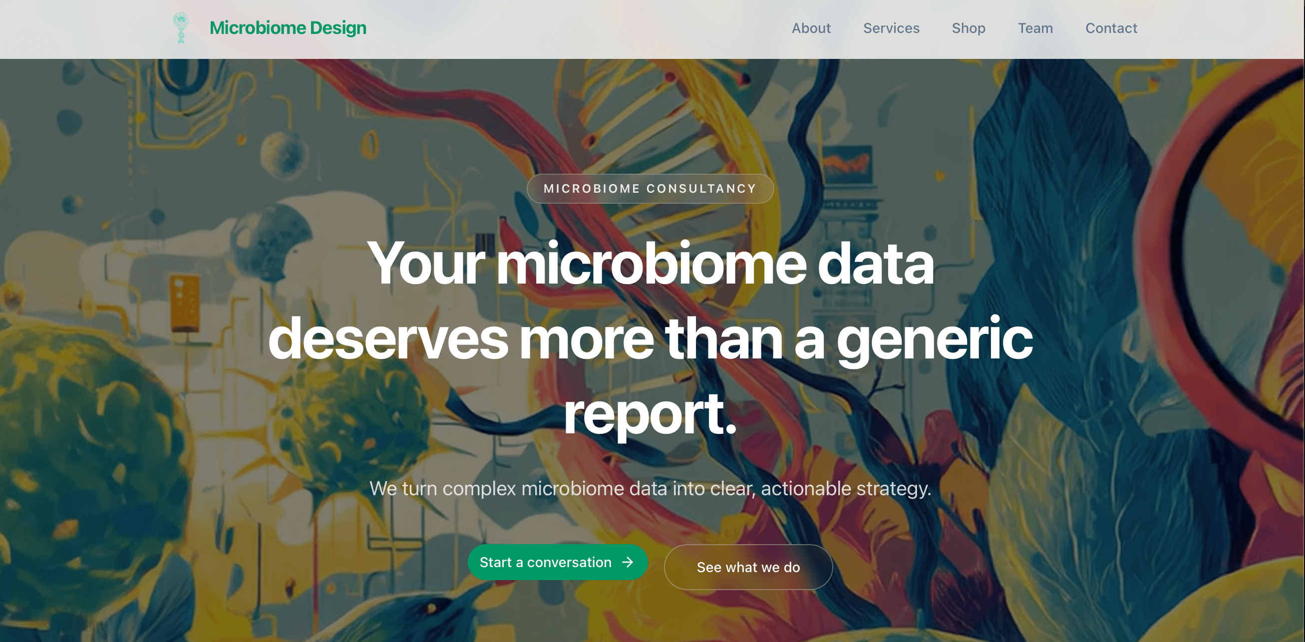 Microbiome Design
